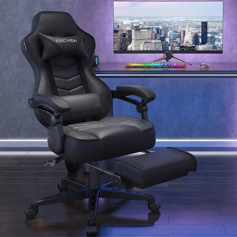 Gaming Chair Ergonomic Computer Office Chair Recliner Swivel Seat